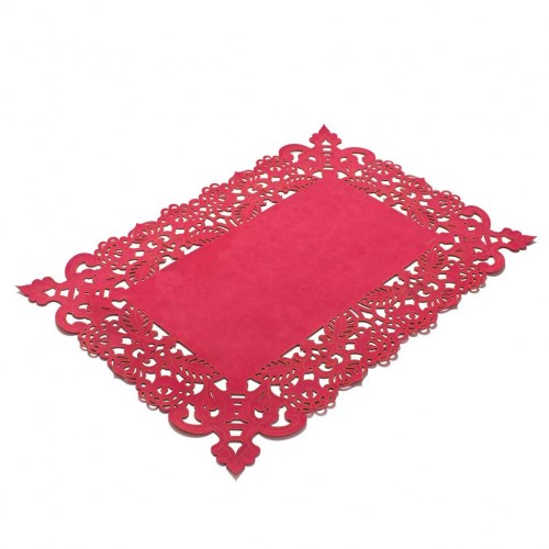 Dantela Servis Kırmızı Dantela Servis Kırmızı