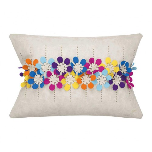 Joy Dikdörtgen Yastık Kılıfı Krem Joy Dikdörtgen Yastık Kılıfı Krem