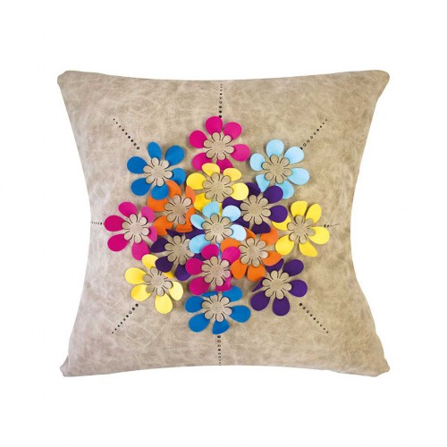 Joy Kare Yastık Kılıfı Kum Beji Joy Kare Yastık Kılıfı Kum Beji