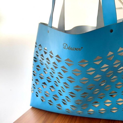 Plaj Çantası Açık Mavi