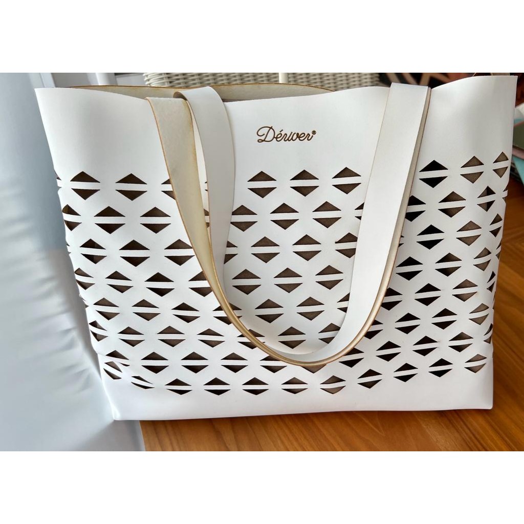 Plaj Çantası Beyaz