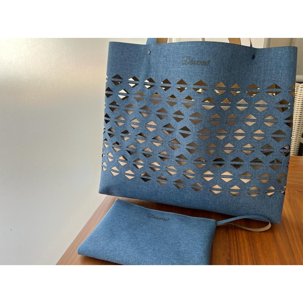 Plaj Çantası Kot Plaj Çantası Kot