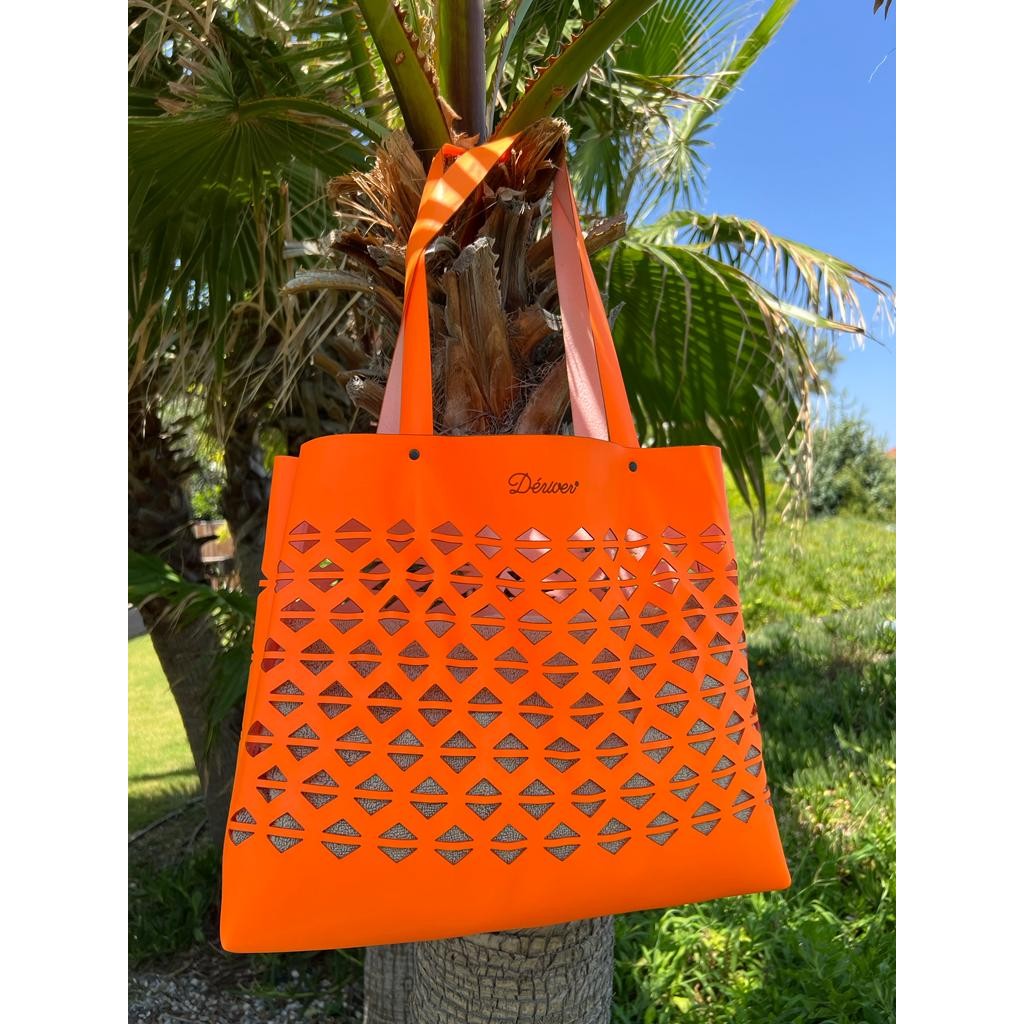 Plaj Çantası Turuncu
